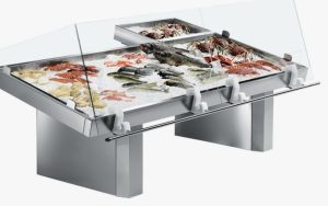 Современные витрины для рыбы на льду: что важно знать владельцу магазина